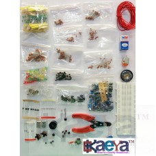 OkaeYa- Ultimate Electronics Kit Diy Components Resistors, Breadboard, Wires, Capacitors, Transistors